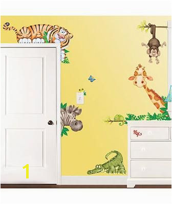 Jungle Mural for Children S Room Jungle Room Fx Jumbo Wall Appliqués Yardseller Pinterest