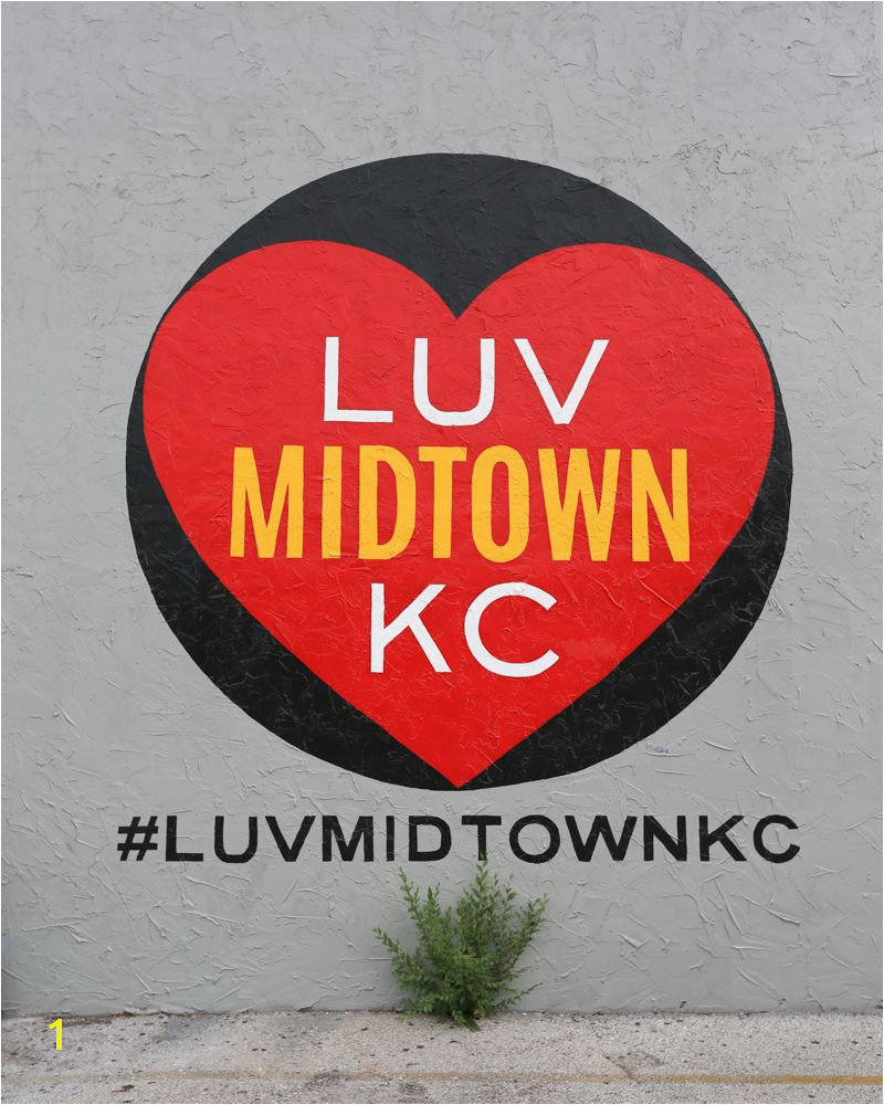 Luv Midtown KC Wall 3945 Main St Kansas City MO