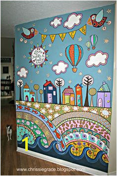 Creative art on wall is always the best form of art CreativeWallFinishes Kids Bedroom