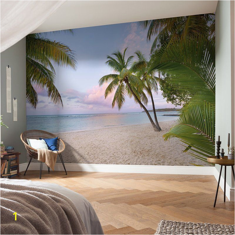 Komar Paradise Morning 12 08 x 98" Wall Mural