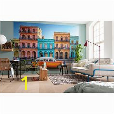Add breezy style to any room in your home with the help of this Komar Havanna Wall Mural