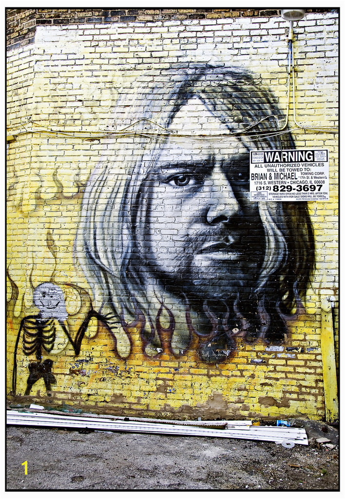 Kurt Cobain Wall Mural the World S Best S Of Mural and Nirvana Flickr Hive Mind