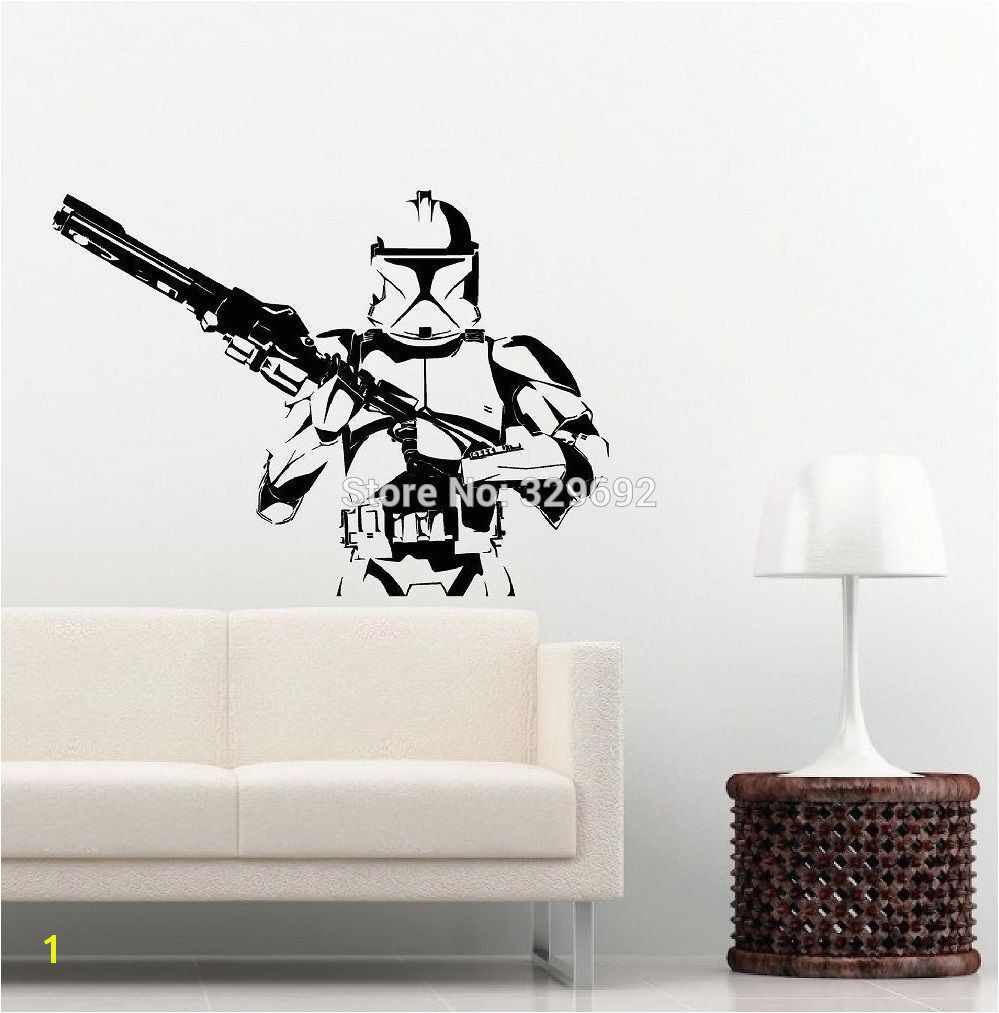 Lacrosse Wall Mural to Buy Star Wars Storm Trooper Wall Vinyl Art Decal Iconic