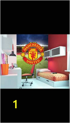 Manchester United bespoke wallpaper Football Bedroom Murals For Kids Girls Bedroom Boys Bedroom