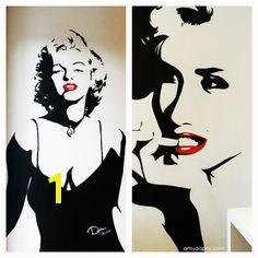 Marilyn Monroe Mural My first wall painting project Marilyn Monroe Murals Graphic
