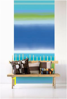 Cleverly packaged in easy to carry boxes Marimekko Murals are sold in two piece panels that join to her to create a full pattern