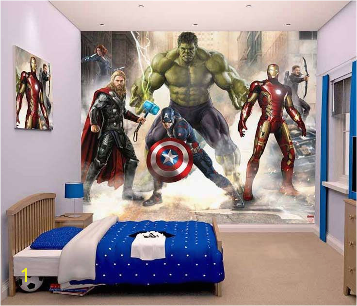 Take a closer look at this Walltastic new Avengers wallpaper mural Costing less than £45 and looks amazing e in a see what else we have for childrens