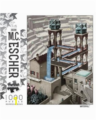 Mc Escher Wall Mural Hot Sale M C Escher Waterfall 1000pc Jigsaw Puzzle
