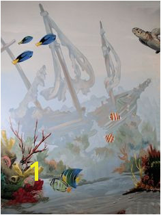 undersea mural mural idea as seen on