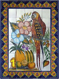 Mexican Tile Mural
