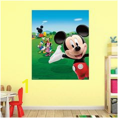 Mickey Mouse Clubhouse Fathead Wall Mural Disney Mural Disney Wall Decals Mickey Mouse Room