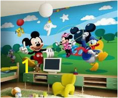 [ Details About Mickey Mouse Disney Wallpaper Wall Mural Amp Friends Window View Decal Sticker ] Best Free Home Design Idea & Inspiration