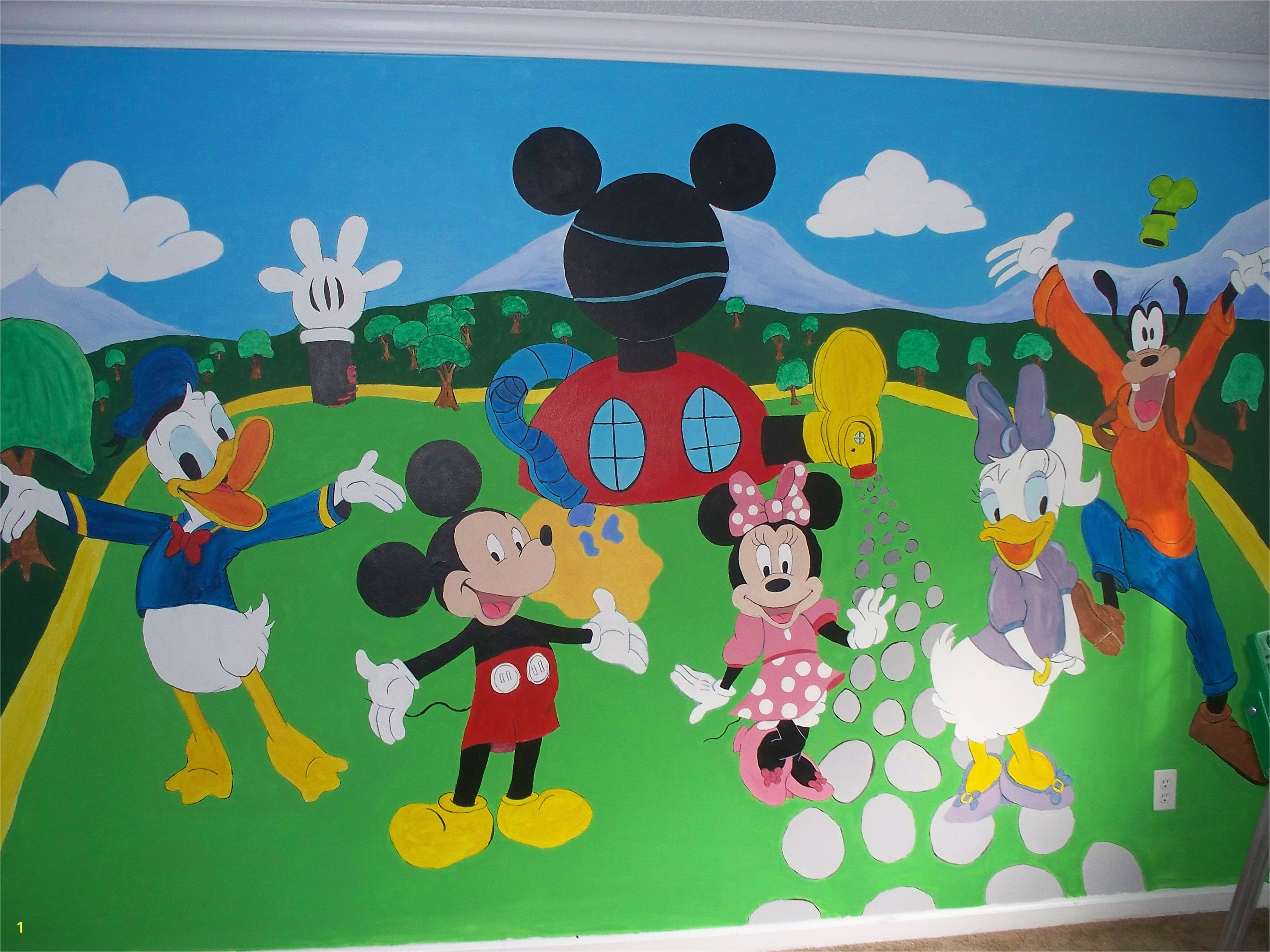 Mickey Mouse Bedroom however I would like to do the mural as an original Classic Mickey cartoon short Michael s room Pinterest