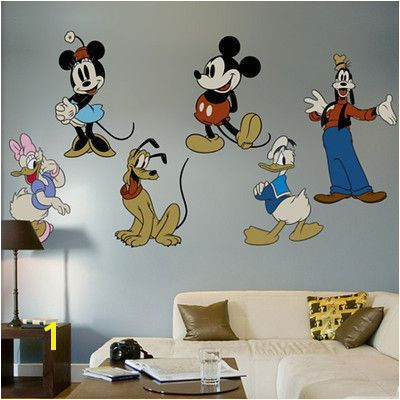 Fathead Classic Mickey Mouse and Friends Wall Decal