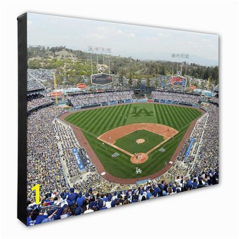 Los Angeles Dodgers 16" x 20" Dodger Stadium Stadium Canvas