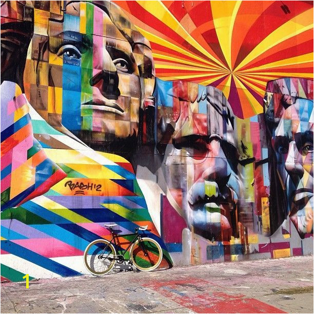 Flavors of Belize South La Brea Los Angeles California by eduardo kobra