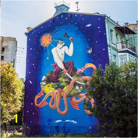 Beinside Ukraine Kiev Mural Art