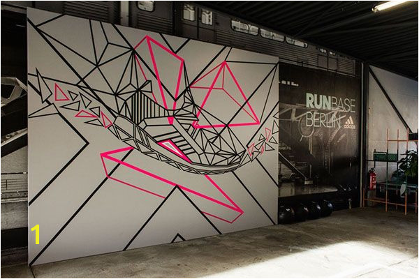 Tape Art Mural Wall Art Art Pieces Street Art Washi Tape