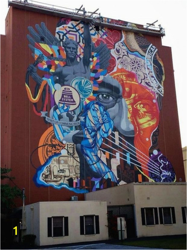 New Mural by Tristan Eaton in West Palm Beach Florida