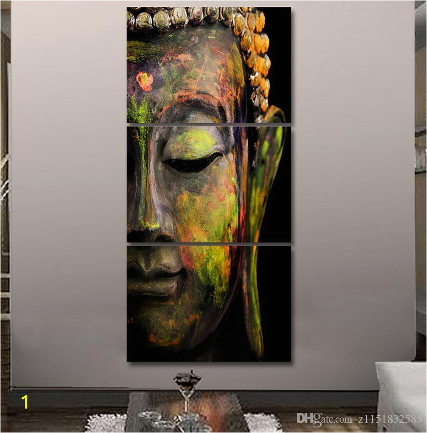 Mural Painting Materials 2019 2017 Hd Printed Canvas Wall Art Buddha Meditation Painting