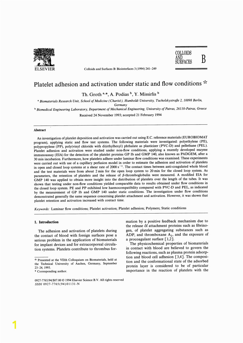 Visualization and analysis of mural thrombogenesis on collagen polyurethane and nylon