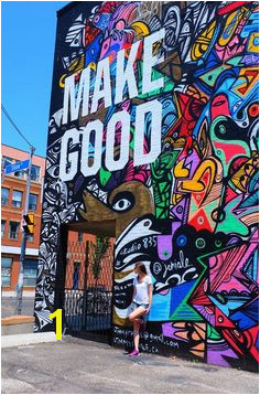 Ups and Downs part of life Make good Do good Street Paint Toronto City of Canada Exploring Graffiti Alley in Toronto Votre boutique d art