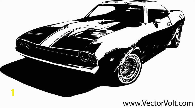 Muscle Car Graphic