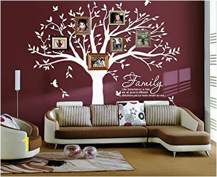 My Family Tree Wall Mural Amazon Lskoo Family Tree Wall Decal Family Like Branches