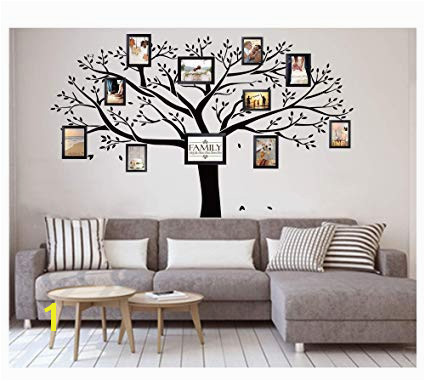 LUCKKYY Giant Family Tree Wall Decor Wall Sticker Vinyl Art Home Decals Room Decor Mural Branch Wall Decal Stickers Living Room Bed Baby Room