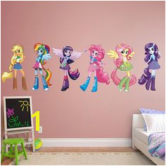 My Little Pony Equestria Girls Collection REAL BIG Fathead – Peel & Stick Wall