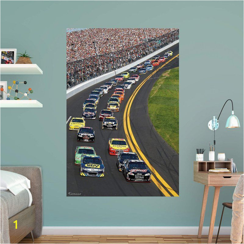 Nascar Wall Murals Fathead Daytona International Speedway Pack Wall Mural 17