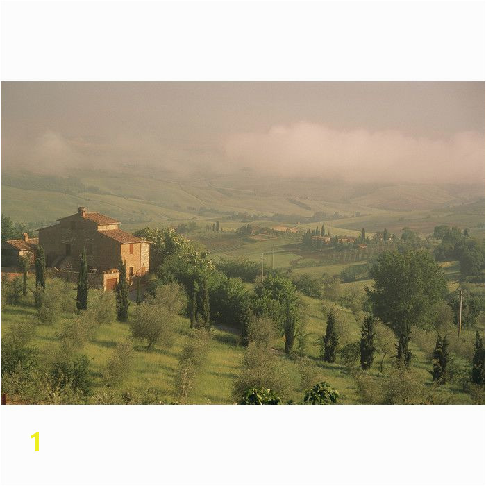 National Geographic Tuscan Farm Countryside Wall Mural