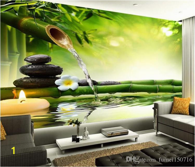 Customize Any Size 3D Wall Murals Living Room Modern Fashion Beautiful New Bamboo Ching Wallpaper Murals Free Desktop Wallpaper Widescreen Free