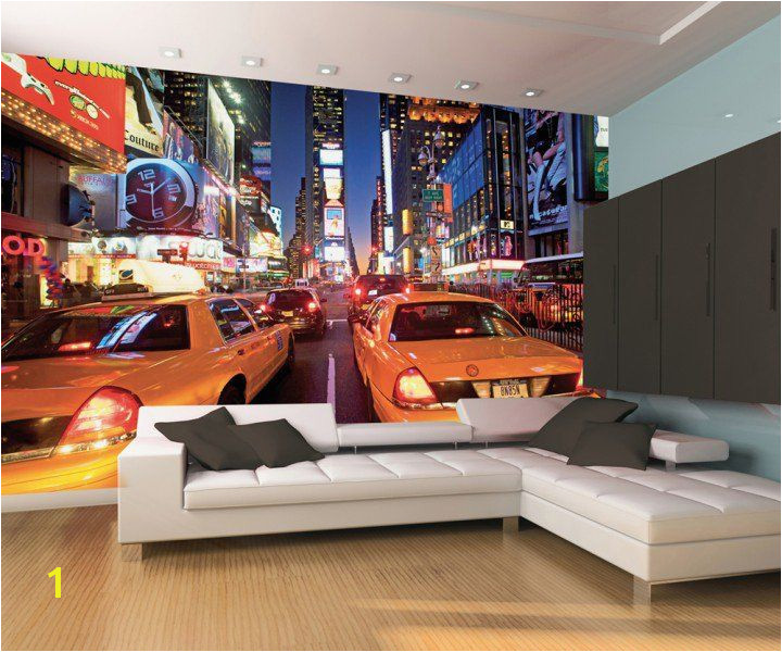 Wallpaper murals · Fototapeta Taxi New York