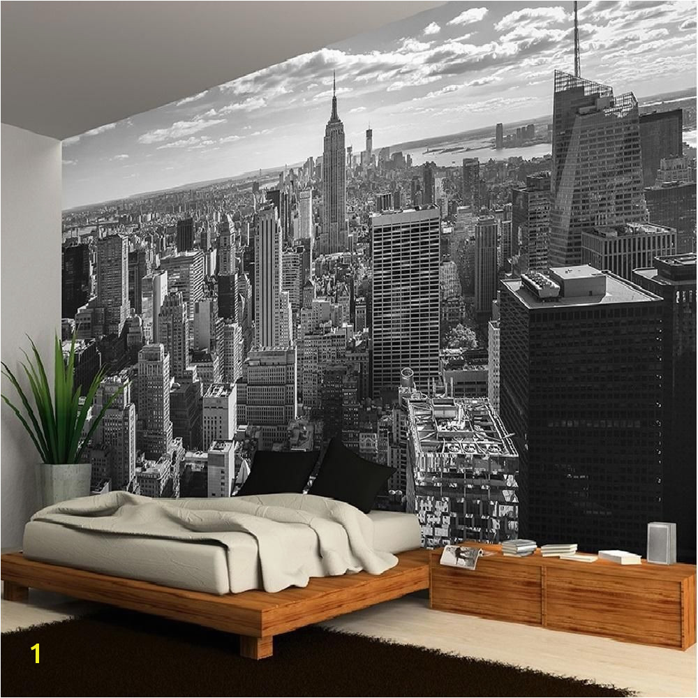 NEW YORK MANHATTAN SKYLINE WALLPAPER MURAL PHOTO GIANT WALL POSTER DECOR ART