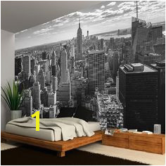 New york manhattan skyline wallpaper mural photo giant wall poster decor art