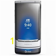 WHOLESALE CELL PHONES WHOLESALE UNLOCKED CELL PHONES NOKIA 6750 MURAL 3G AT&T GSM UNLOCKED BLACK FACTORY REFURBISHED