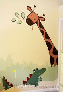 jungle room mural instructions Jungle Nursery Jungle Room Safari Bathroom Murals For Kids