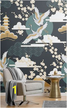 oriental bird wallpaper Design Oriental Bird Wallpaper Bedroom Wall Wallpaper Pattern