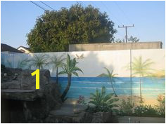 Outdoor Beach Murals