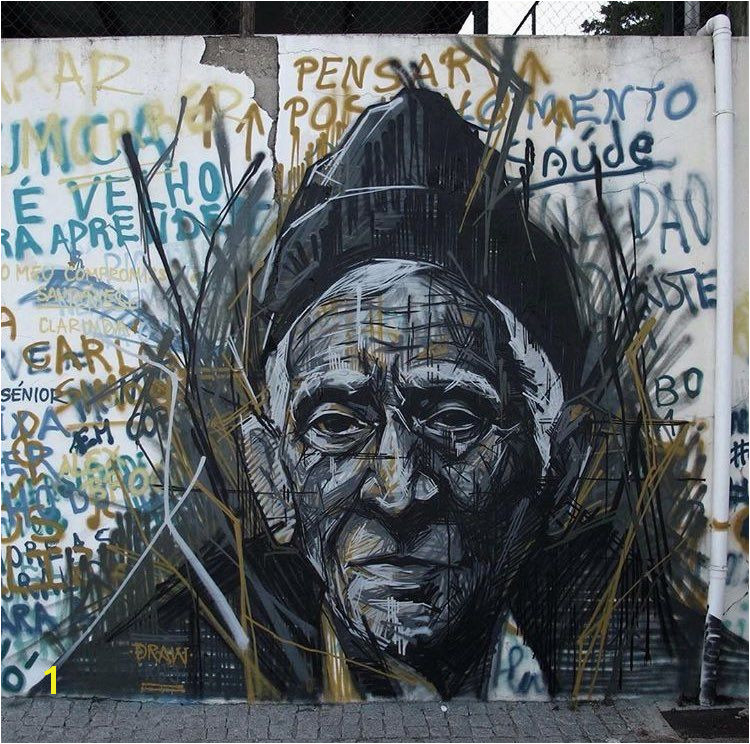New Street Art by Frederico Draw art mural graffiti streetart s