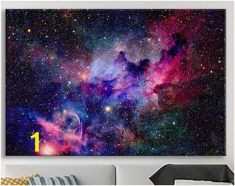 Space Wall Art Stretched Ready to Hang Wall Art