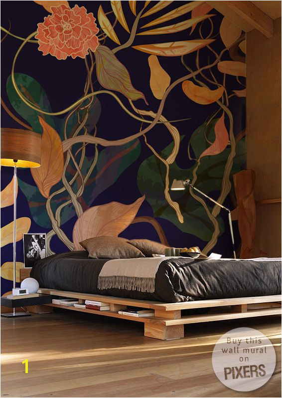 Oversized Wall Murals Amazing Floral Wall Mural by Pixers 3
