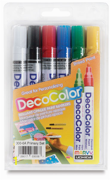 Paint Pens for Wall Murals Decocolor Paint Markers Blick Art Materials