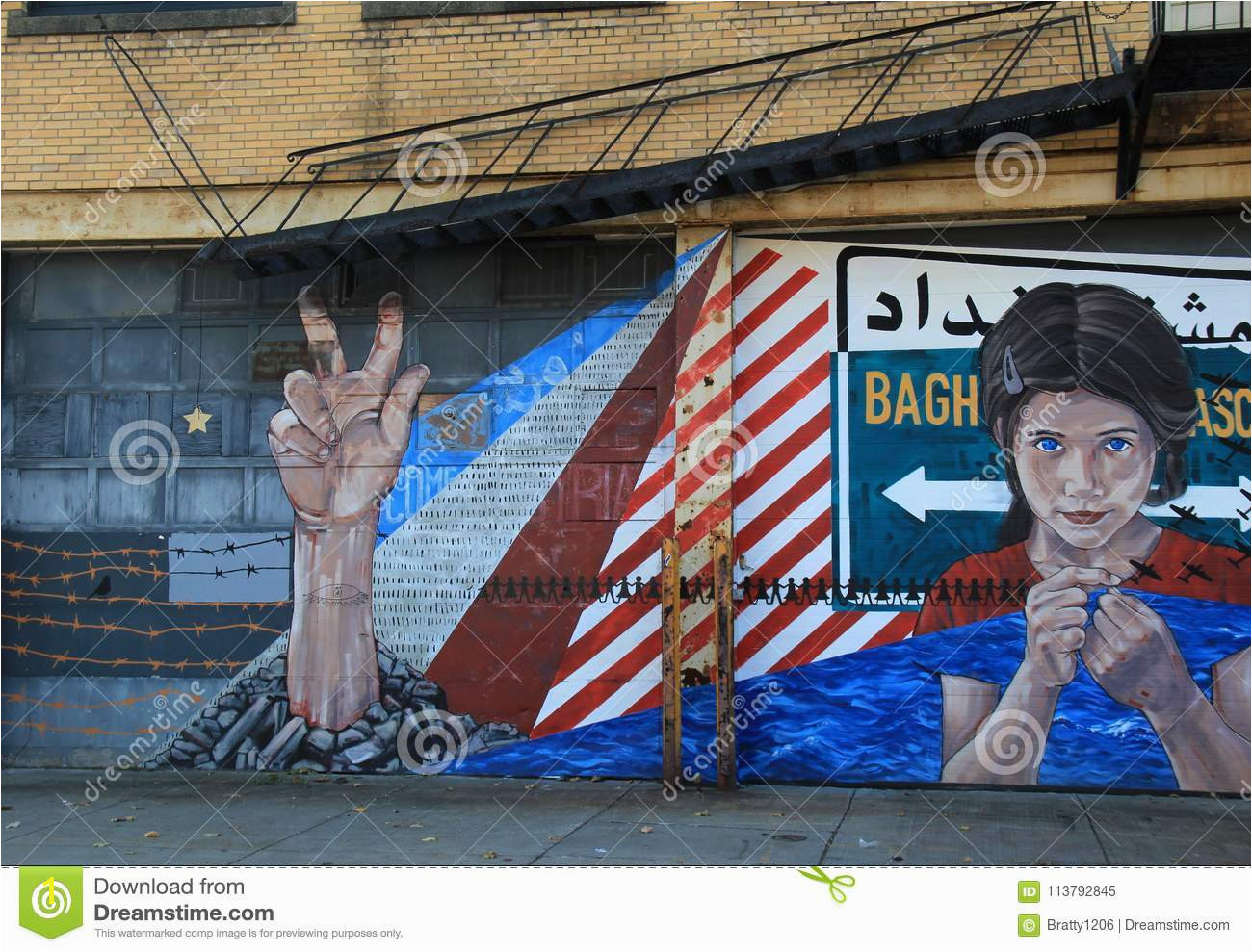 Painting Murals On Brick Walls Impressive Street Art with Message E S Left to Figure Out