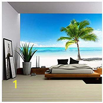 wall26 Palm and Beach Removable Wall Mural
