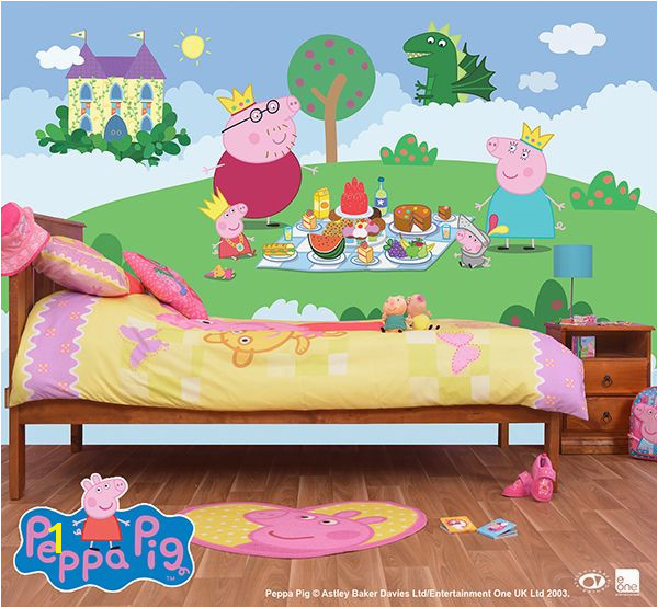 Peppa Pig Wall Mural Wall Mural Peppa Pig