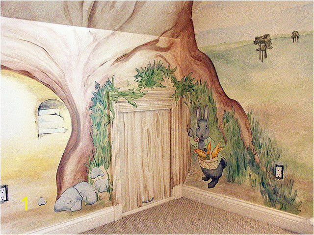 Beatrix Potter mural cubbyhole4 in 2019 Beatrix Potter Pinterest