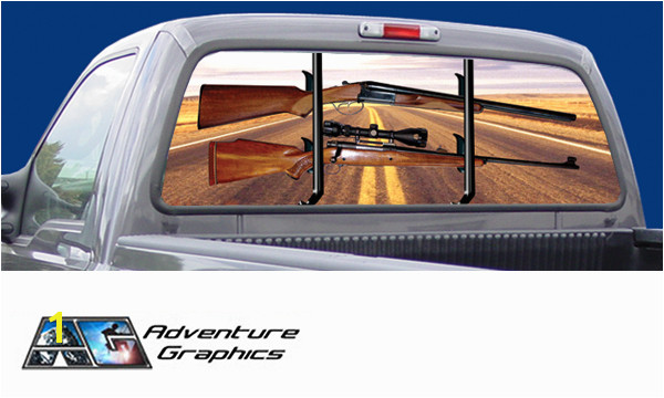 Pickup Truck Rear Window Murals Truck Rear Window Graphics