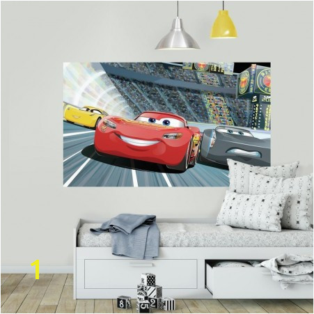 High Quality Decorate With Disney Pixar Cars 3 Peel And Stick Wall Mural Part 26